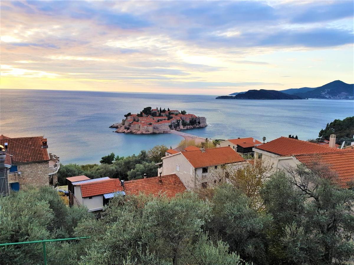 Villa Panorama Hill Dobra Voda Buitenkant foto